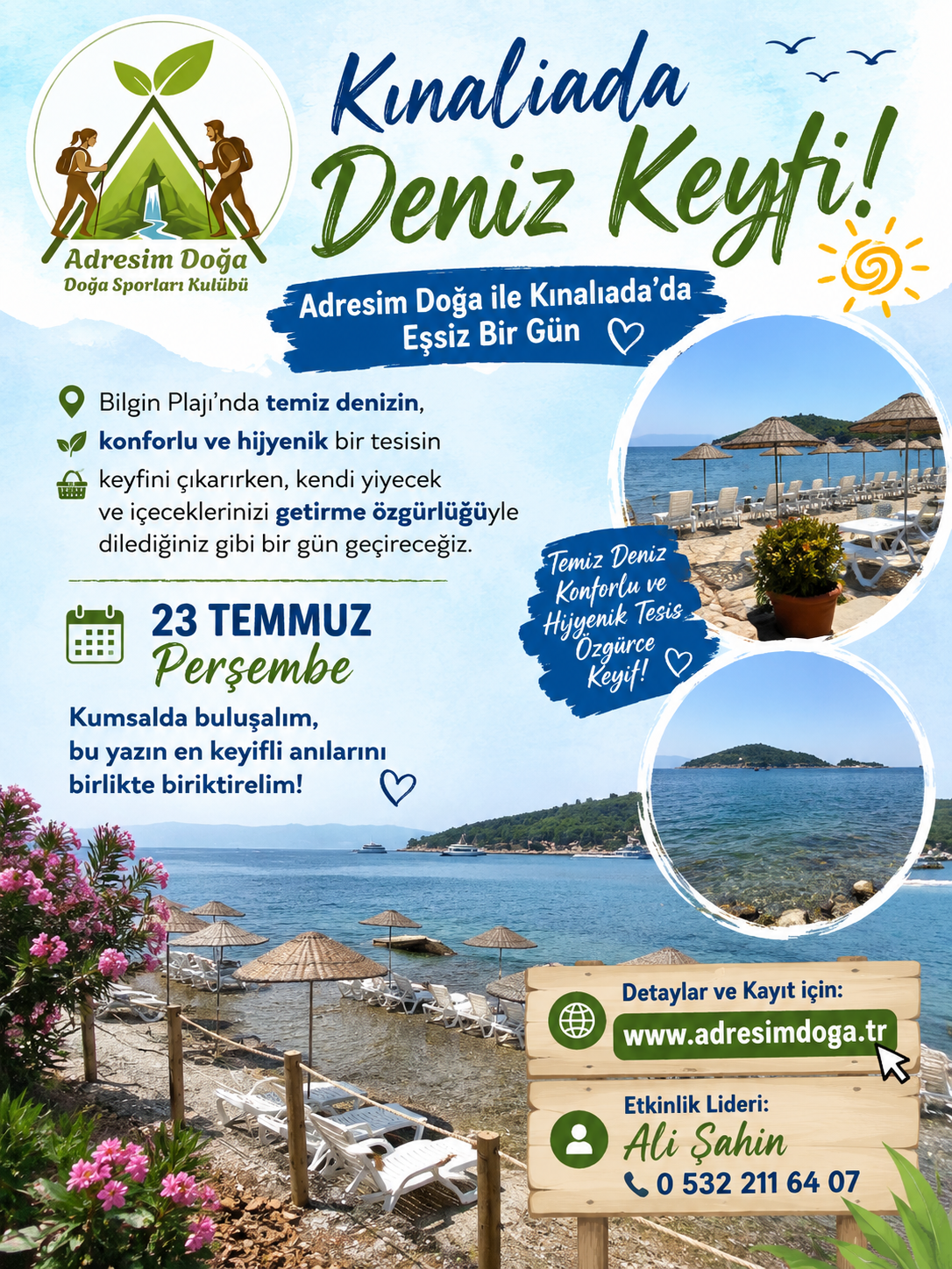 KINALIADA'DA DENİZ KEYFİ