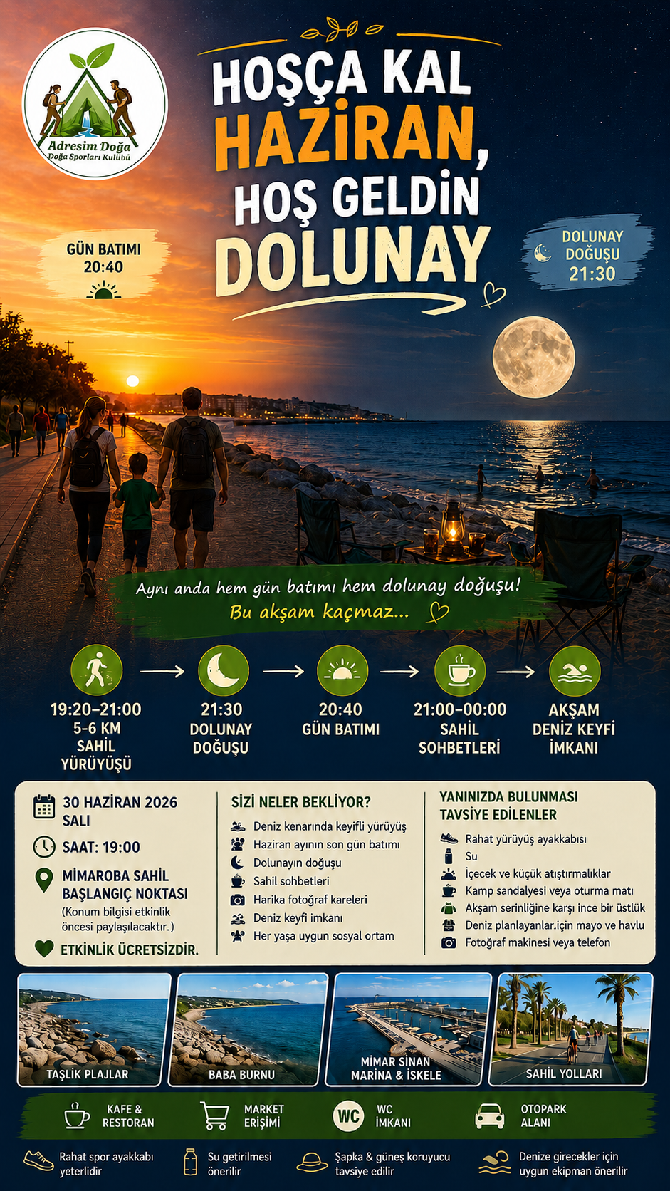 Hoşça Kal Haziran, Hoş Geldin Dolunay